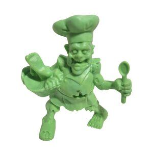 Stu B You SLUG Zombies Series 2 Green Zombie Figure Jakks 2012 Cooking Chef